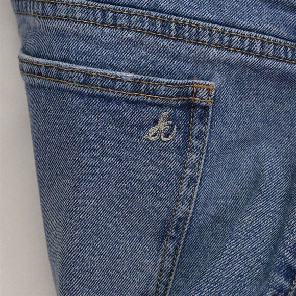 Sam Edelman Fits 14 Kitten Straight Mid Rise Straight Crop Light Denim Jeans‎ - Picture 4 of 7